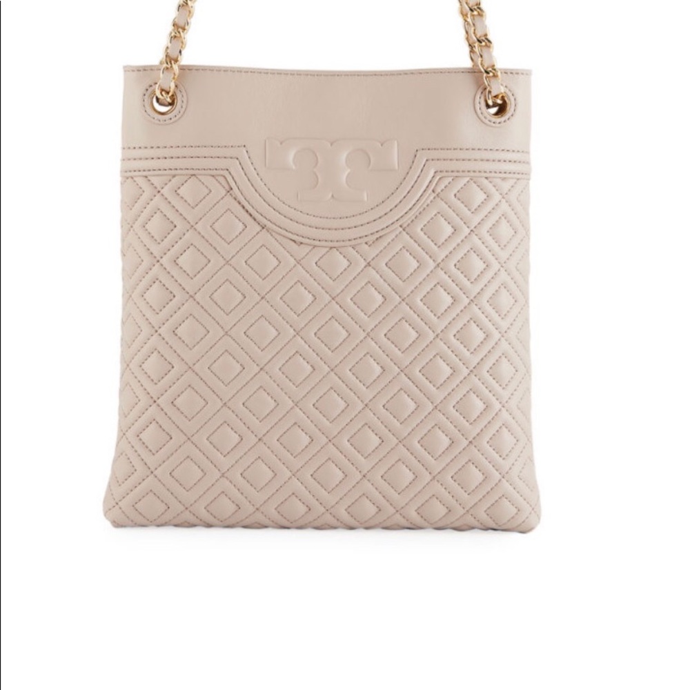 NWT! Tory Burch Fleming Quilted Swingpack Bag